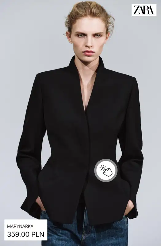 Zara - gazetka promocyjna Czarne marynarki od soboty 19.09  - strona 3