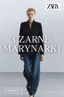 Zara - gazetka promocyjna Czarne marynarki od soboty 19.09 