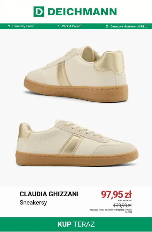 Deichmann - gazetka promocyjna Wyprzedaż do 99 zł od niedzieli 20.09  - strona 6