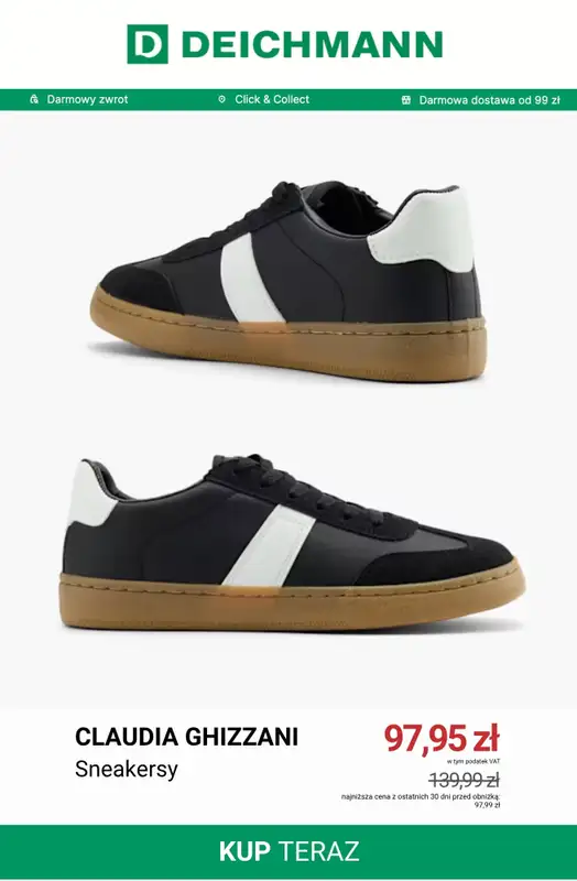 Deichmann - gazetka promocyjna Wyprzedaż do 99 zł od niedzieli 20.09  - strona 5