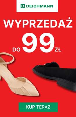 Deichmann - gazetka promocyjna Wyprzedaż do 99 zł od niedzieli 20.09 