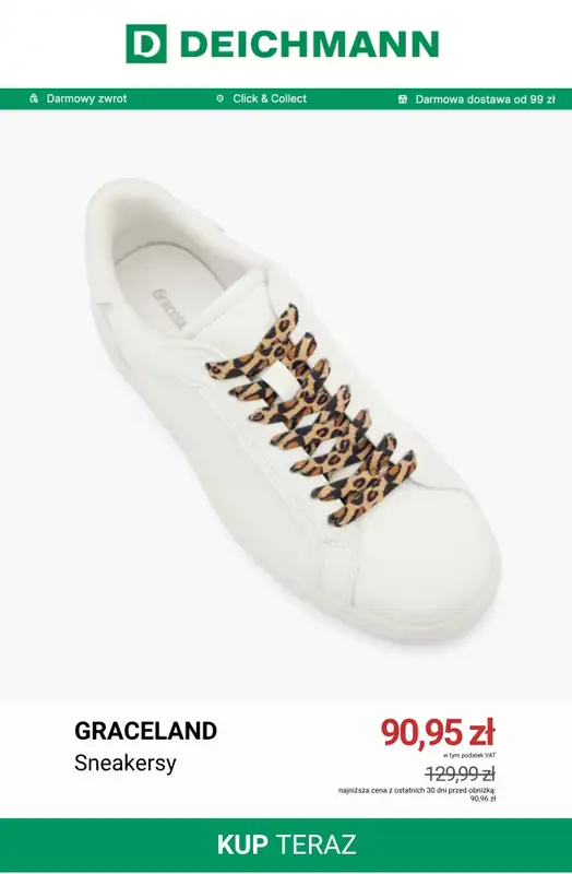 Deichmann - gazetka promocyjna Wyprzedaż do 99 zł od niedzieli 20.09  - strona 4
