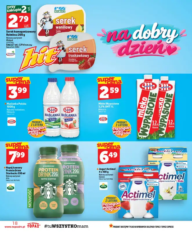 TOPAZ - gazetka promocyjna Gazetka od czwartku 24.09 do środy 30.09 - strona 18
