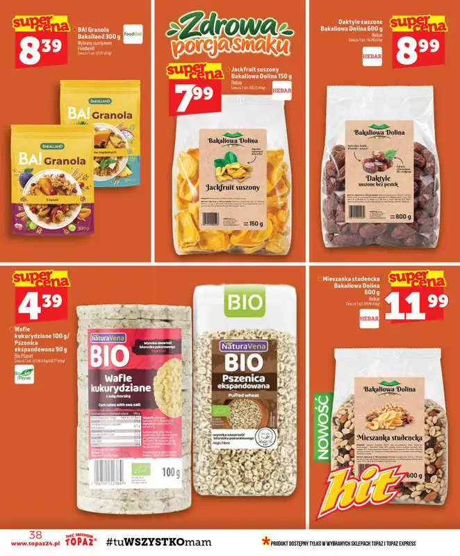 TOPAZ - gazetka promocyjna Gazetka od czwartku 24.09 do środy 30.09 - strona 38