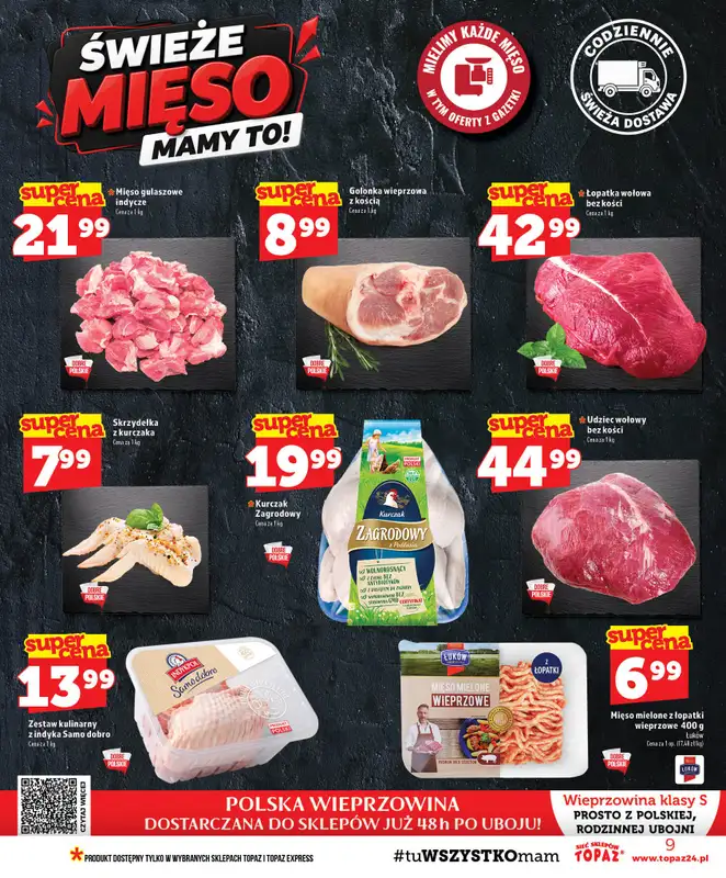 TOPAZ - gazetka promocyjna Gazetka od czwartku 24.09 do środy 30.09 - strona 9