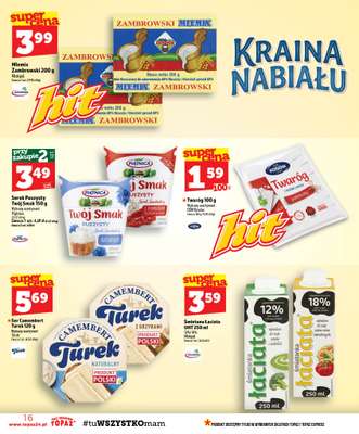 TOPAZ - gazetka promocyjna Gazetka od czwartku 24.09 do środy 30.09 - strona 16
