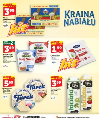 TOPAZ - gazetka promocyjna Gazetka od czwartku 24.09 do środy 30.09 - strona 16