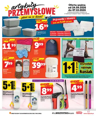 TOPAZ - gazetka promocyjna Gazetka od czwartku 24.09 do środy 30.09 - strona 51