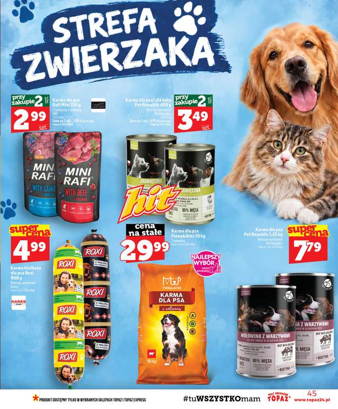 TOPAZ - gazetka promocyjna Gazetka od czwartku 24.09 do środy 30.09 - strona 45