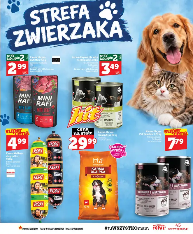 TOPAZ - gazetka promocyjna Gazetka od czwartku 24.09 do środy 30.09 - strona 45