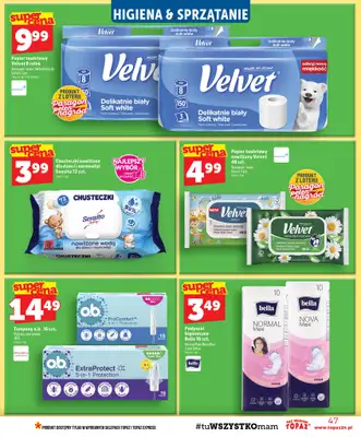 TOPAZ - gazetka promocyjna Gazetka od czwartku 24.09 do środy 30.09 - strona 47
