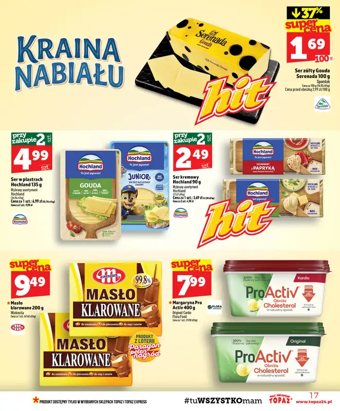 TOPAZ - gazetka promocyjna Gazetka od czwartku 24.09 do środy 30.09 - strona 17