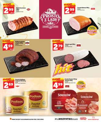 TOPAZ - gazetka promocyjna Gazetka od czwartku 24.09 do środy 30.09 - strona 15