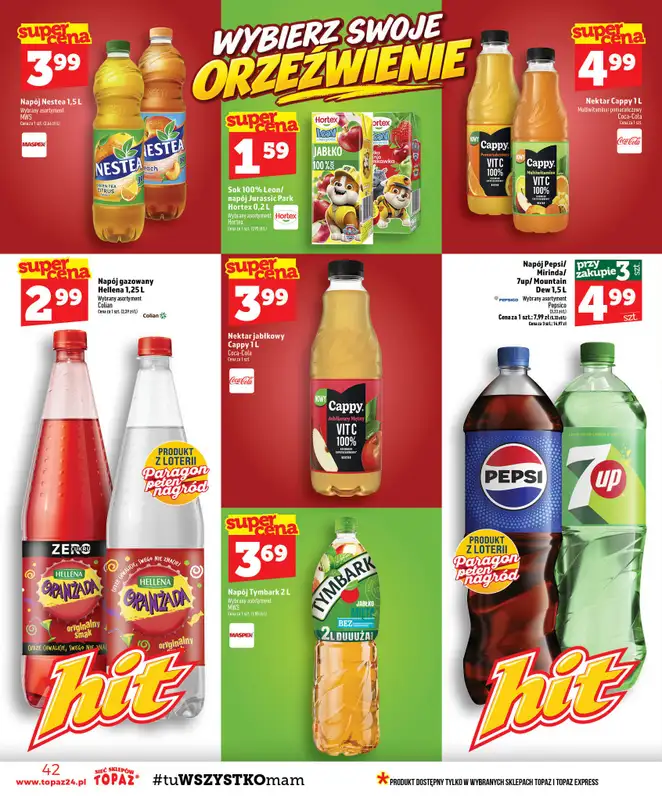 TOPAZ - gazetka promocyjna Gazetka od czwartku 24.09 do środy 30.09 - strona 42