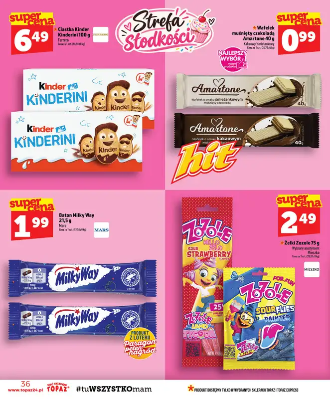 TOPAZ - gazetka promocyjna Gazetka od czwartku 24.09 do środy 30.09 - strona 36