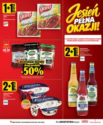 TOPAZ - gazetka promocyjna Gazetka od czwartku 24.09 do środy 30.09 - strona 3