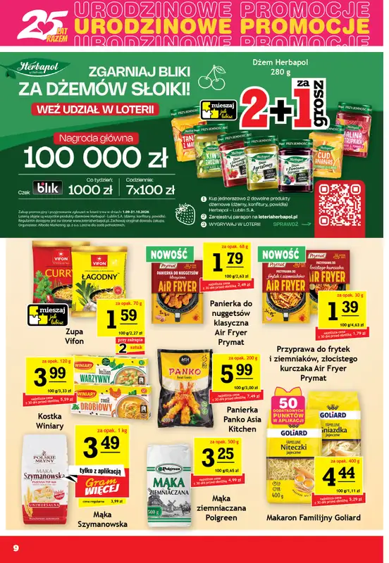 Gram Market - gazetka promocyjna Gazetka od środy 23.09 do wtorku 29.09 - strona 9