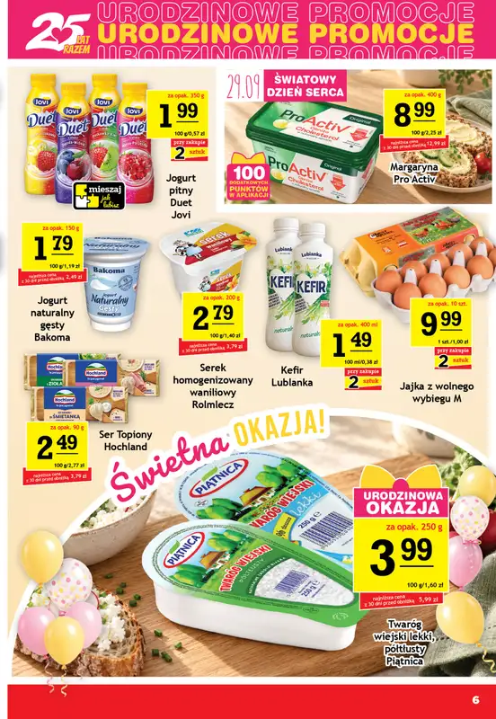 Gram Market - gazetka promocyjna Gazetka od środy 23.09 do wtorku 29.09 - strona 6