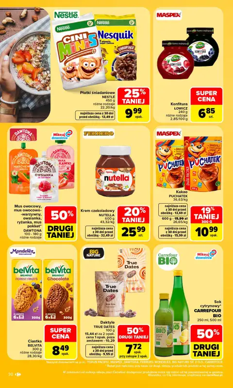 Carrefour - gazetka promocyjna Gazetka Carrefour od poniedziałku od poniedziałku 21.09 do soboty 26.09 - strona 32