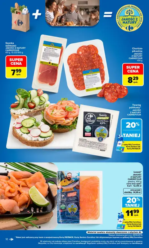 Carrefour - gazetka promocyjna Gazetka Carrefour od poniedziałku od poniedziałku 21.09 do soboty 26.09 - strona 12