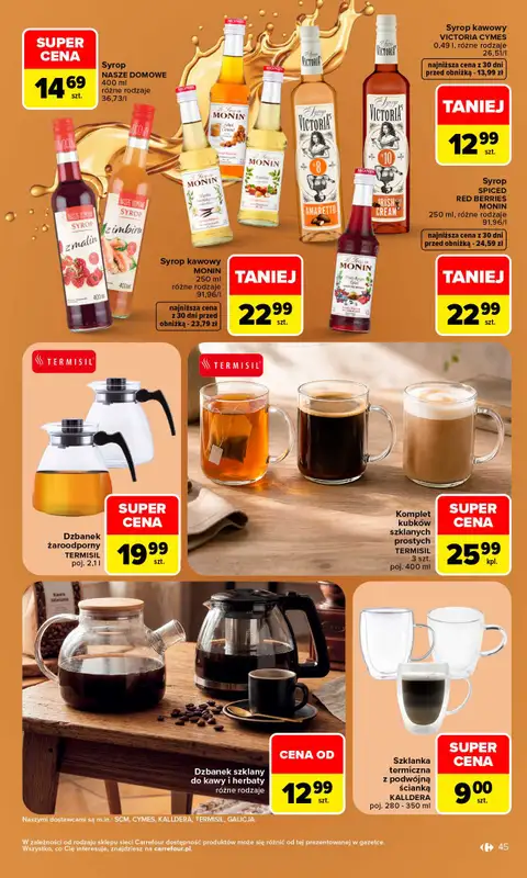 Carrefour - gazetka promocyjna Gazetka Carrefour od poniedziałku od poniedziałku 21.09 do soboty 26.09 - strona 47