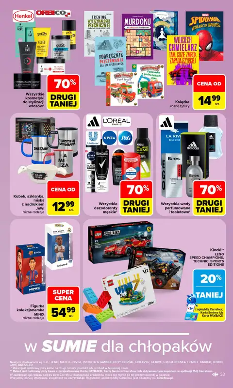 Carrefour - gazetka promocyjna Gazetka Carrefour od poniedziałku od poniedziałku 21.09 do soboty 26.09 - strona 35