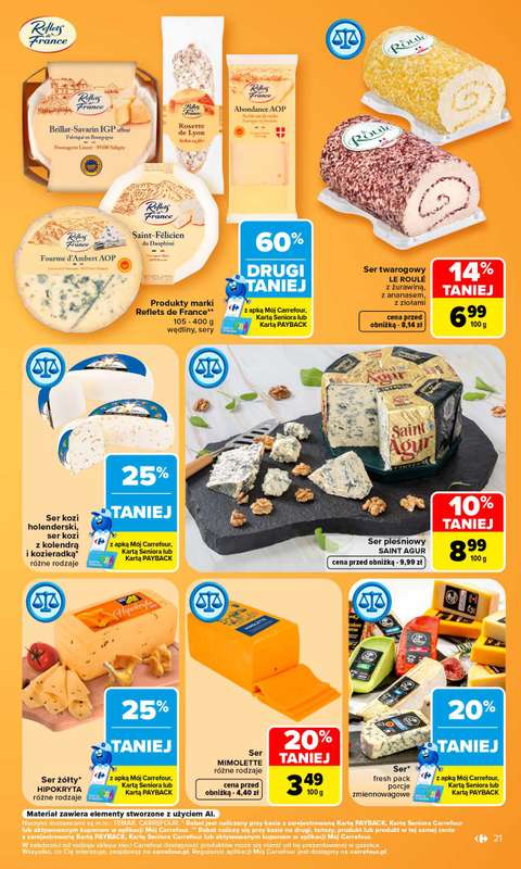 Carrefour - gazetka promocyjna Gazetka Carrefour od poniedziałku od poniedziałku 21.09 do soboty 26.09 - strona 23