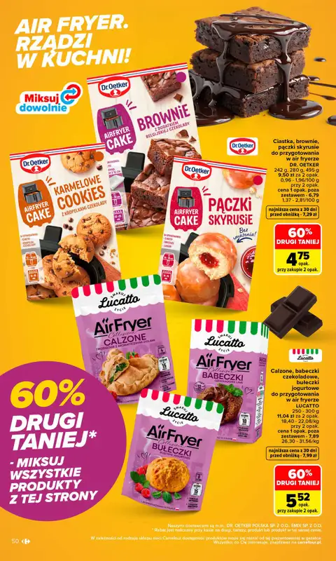 Carrefour - gazetka promocyjna Gazetka Carrefour od poniedziałku od poniedziałku 21.09 do soboty 26.09 - strona 52