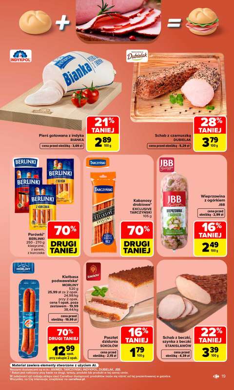 Carrefour - gazetka promocyjna Gazetka Carrefour od poniedziałku od poniedziałku 21.09 do soboty 26.09 - strona 21