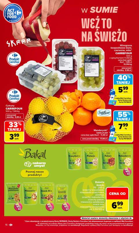 Carrefour - gazetka promocyjna Gazetka Carrefour od poniedziałku od poniedziałku 21.09 do soboty 26.09 - strona 18