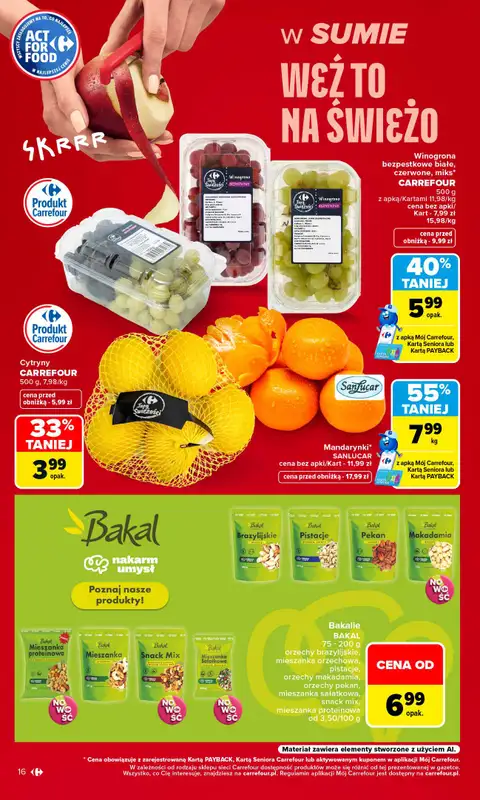 Carrefour - gazetka promocyjna Gazetka Carrefour od poniedziałku od poniedziałku 21.09 do soboty 26.09 - strona 18
