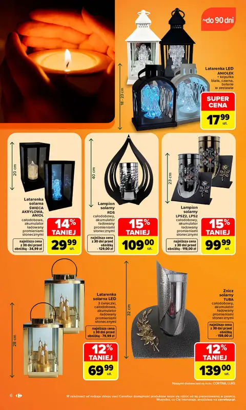 Carrefour - gazetka promocyjna Gazetka Wybór na czas zadumy od poniedziałku 21.09 do soboty 03.10 - strona 6