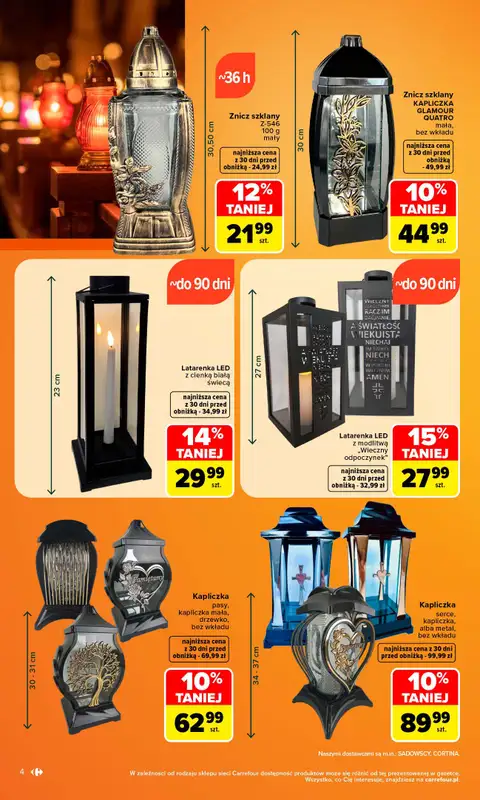 Carrefour - gazetka promocyjna Gazetka Wybór na czas zadumy od poniedziałku 21.09 do soboty 03.10 - strona 4