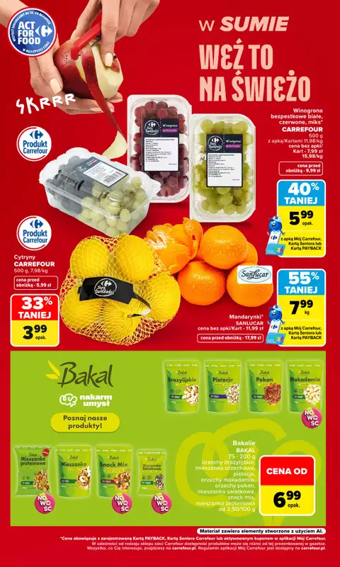 Carrefour - gazetka promocyjna Gazetka Weź to na świeżo od poniedziałku 21.09 do soboty 26.09 - strona 8