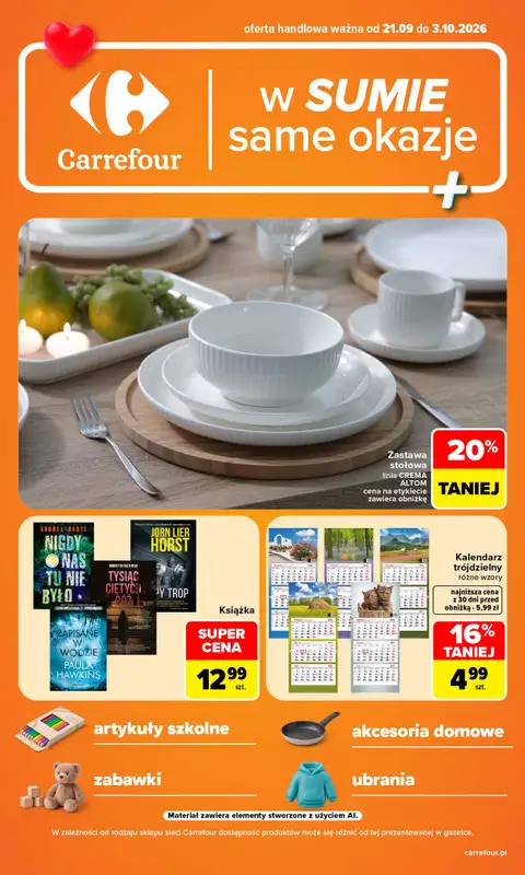 Carrefour - gazetka promocyjna Gazetka Same okazje  