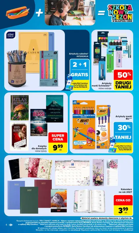 Carrefour - gazetka promocyjna Gazetka Same okazje od poniedziałku 21.09 do soboty 03.10 - strona 4