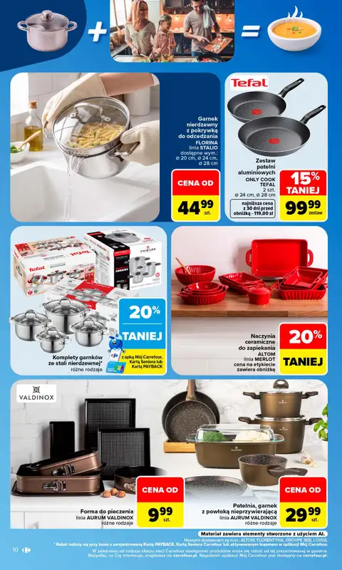 Carrefour - gazetka promocyjna Gazetka Same okazje od poniedziałku 21.09 do soboty 03.10 - strona 10