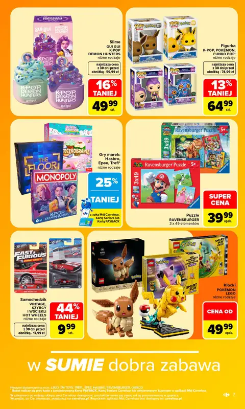 Carrefour - gazetka promocyjna Gazetka Same okazje od poniedziałku 21.09 do soboty 03.10 - strona 7