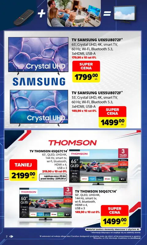 Carrefour - gazetka promocyjna Gazetka Multimedia dla każdego od poniedziałku 21.09 do soboty 10.10 - strona 2