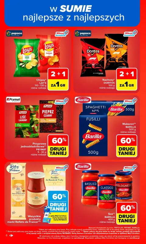 Carrefour Market - gazetka promocyjna Gazetka Carrefour Market od poniedziałku od poniedziałku 21.09 do soboty 26.09 - strona 8