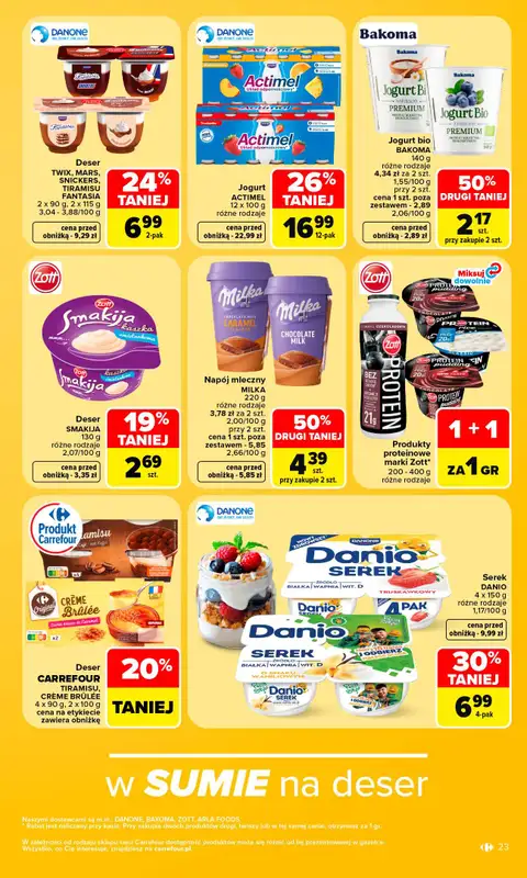 Carrefour Market - gazetka promocyjna Gazetka Carrefour Market od poniedziałku od poniedziałku 21.09 do soboty 26.09 - strona 25