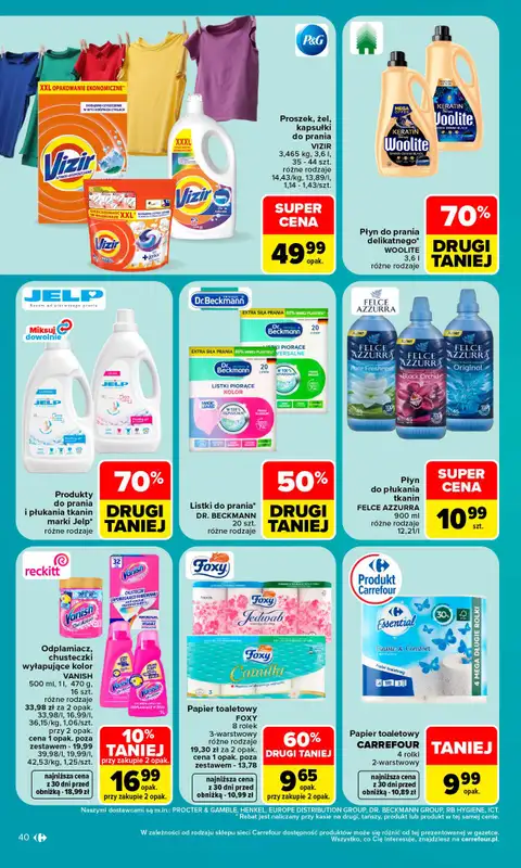 Carrefour Market - gazetka promocyjna Gazetka Carrefour Market od poniedziałku od poniedziałku 21.09 do soboty 26.09 - strona 42
