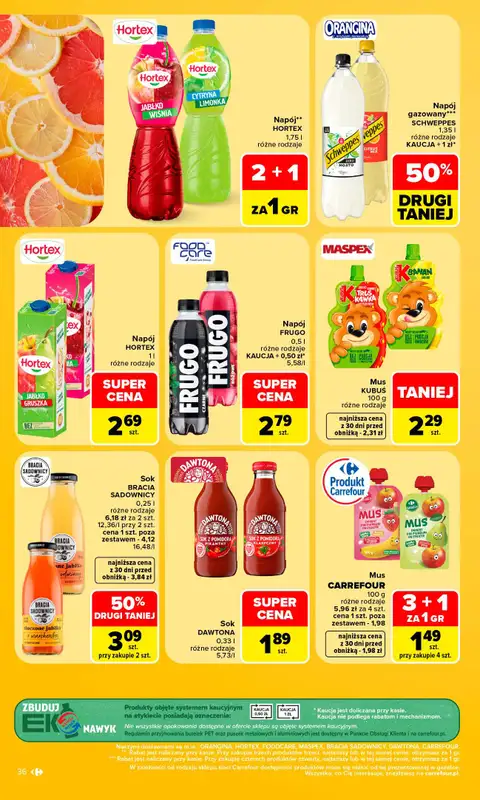 Carrefour Market - gazetka promocyjna Gazetka Carrefour Market od poniedziałku od poniedziałku 21.09 do soboty 26.09 - strona 38