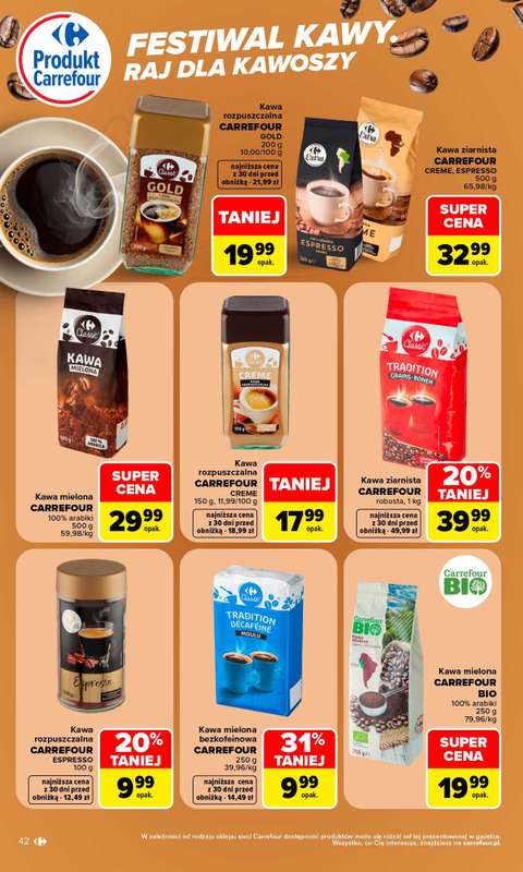 Carrefour Market - gazetka promocyjna Gazetka Carrefour Market od poniedziałku  do soboty 26.09 - strona 44