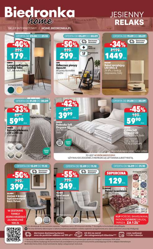 Biedronka Home - gazetka promocyjna Najlepsze oferty od soboty 19.09 do piątku 11.12 - strona 2