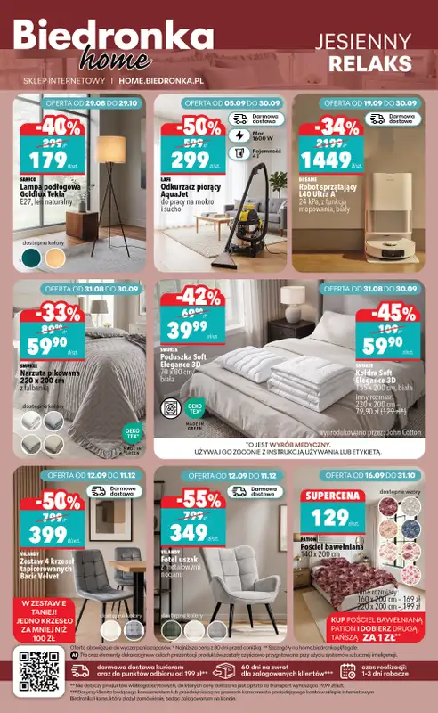 Biedronka Home - gazetka promocyjna Najlepsze oferty od soboty 19.09 do piątku 11.12 - strona 2