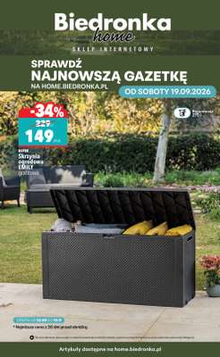 Biedronka Home - gazetka promocyjna Najlepsze oferty od soboty 19.09 do piątku 11.12