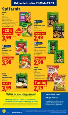 Lidl - gazetka promocyjna Oferta od poniedziałku od poniedziałku 21.09 do środy 23.09 - strona 86