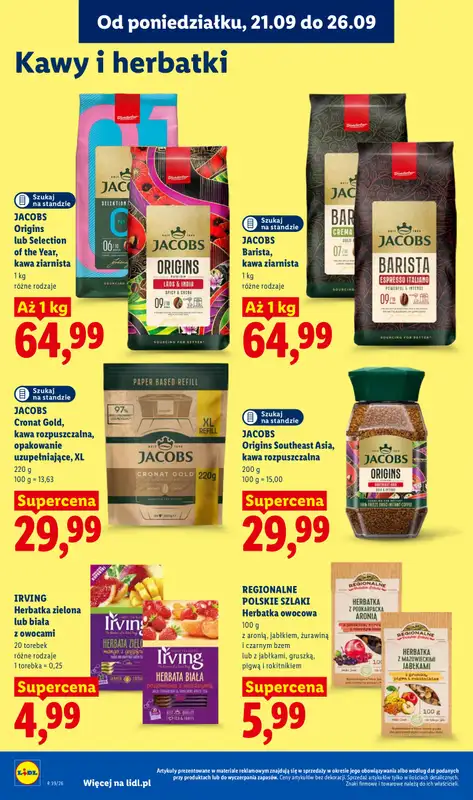 Lidl - gazetka promocyjna Oferta od poniedziałku od poniedziałku 21.09 do środy 23.09 - strona 72