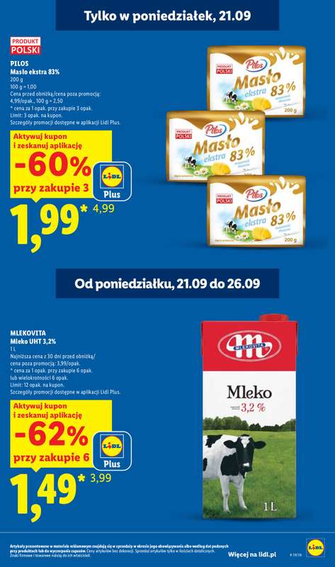 Lidl - gazetka promocyjna Oferta od poniedziałku od poniedziałku 21.09 do środy 23.09 - strona 11